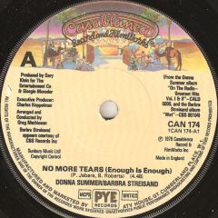Donna Summer & Barbra Streisand - Donna Summer & Barbra Streisand - No More Tears (Enough Is Enough) - Casablanca