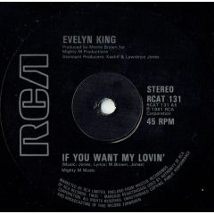Evelyn King - Evelyn King - If You Want My Lovin' - RCA