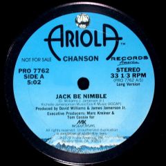 Chanson - Chanson - Jack Be Nimble - Ariola