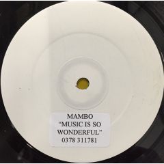 Mambo - Mambo - Music Is So Wonderful - Not On Label