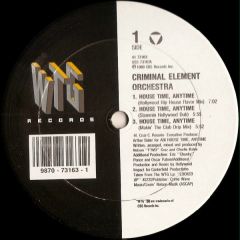 Criminal Element Orchestra - Criminal Element Orchestra - House Time Anytime - Wtg Records