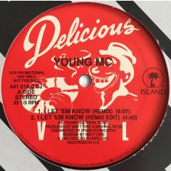 Young MC - Young MC - I Let Em Know (Remix) - Delicious Vinyl