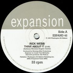 Rick Webb - Rick Webb - Think About It - Expansion