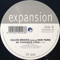 Calvin Brooks - Calvin Brooks - My Favourite Thing - Expansion