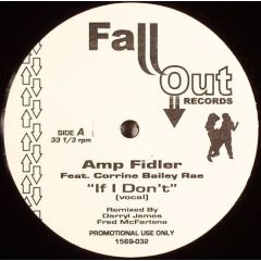 Amp Fiddler & Corrine Bailey Ray - Amp Fiddler & Corrine Bailey Ray - If I Don't (Dfa Remixes) - Fall Out Records
