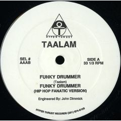 Taalam - Taalam - Funky Drummer - Hyperthrust Records