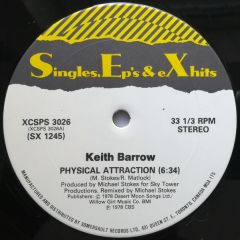Keith Barrow - Keith Barrow - Physical Attraction - Singles, Ep's & eXhits