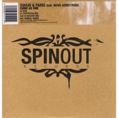 Swain & Paris - Swain & Paris - Come As One - Spin Out Records
