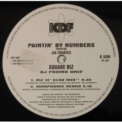 Paintin' By Numbers Featuring Jia Frances - Paintin' By Numbers Featuring Jia Frances - Square Biz - Koch Dance Force (KDF)