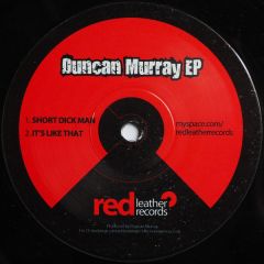 Duncan Murray - Duncan Murray - Duncan Murray EP - Red Leather Records