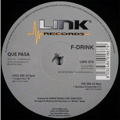 F Drink - F Drink - Que Pasa - Link