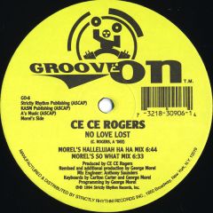 Ce Ce Rogers - Ce Ce Rogers - No Love Lost - Groove On