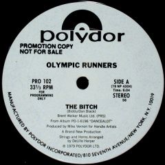 Olympic Runners - Olympic Runners - The B*Tch - Polydor