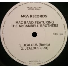 Mac Band Feat Mccambell Brothers - Mac Band Feat Mccambell Brothers - Jealous - MCA