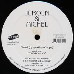 Jeroen & Michel - Jeroen & Michel - Foundation 75 - Search 3