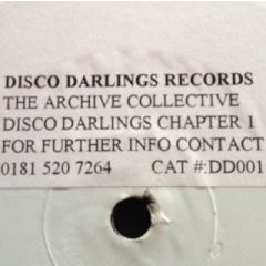 Disco Darlings - Disco Darlings - The Archive Collective (Disco Darlings Chapter 1) - Disco Darlings Records