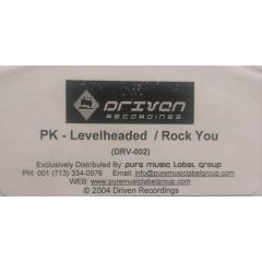 PK - PK - Levelheaded - Driven 2