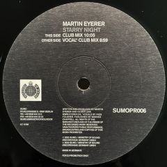 Martin Eyerer - Martin Eyerer - Starry Night - Sumo Records