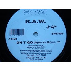 R.A.W - R.A.W - On T Go - Sweat