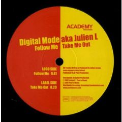 Digital Mode Aka Julien L - Digital Mode Aka Julien L - Follow Me - Academy 