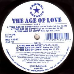 Age Of Love - Age Of Love - Age Of Love - Radikal