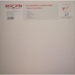 DJ Antoine Vs Mad Mark - DJ Antoine Vs Mad Mark - Disco Sensation (Remixes) - Oxyd Records