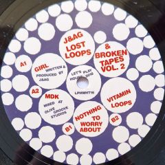 J&AG - J&AG - Lost Loops & Broken Tapes Vol. 2  - LPH WHITE
