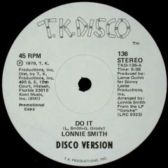 Lonnie Smith - Lonnie Smith - Do It - Tk Disco