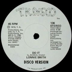Lonnie Smith - Lonnie Smith - Do It - Tk Disco