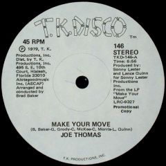 Joe Thomas - Joe Thomas - Make Your Move - Tk Disco