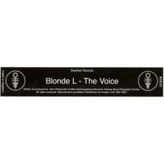 Blonde L - Blonde L - The Voice - Steel Fish Blue