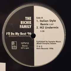 Richie Family - Richie Family - I'Ll Do My Best - Activ
