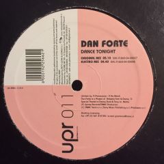 Dan Forte - Dan Forte - Dance Tonight - Uprise