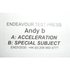 Andy B - Andy B - Acceleration / Special Subject - Endeavour