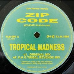 Zip Code Presents Lesson One - Zip Code Presents Lesson One - Tropical Madness - Ten Lovers Music