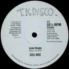 Celi Bee - Celi Bee - Love Drops - Tk Disco
