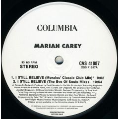 Mariah Carey - Mariah Carey - I Still Believe - Columbia