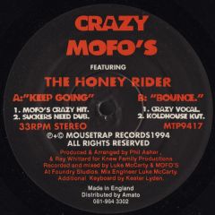 Crazy Mofos Ft Honey Rider - Crazy Mofos Ft Honey Rider - Keep Going - Mousetrap