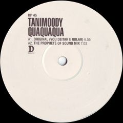 Tanimoody - Tanimoody - Quaquaqua - Distinctive