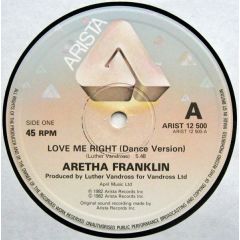 Aretha Franklin - Aretha Franklin - Love Me Right - Arista