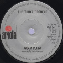 The Three Degrees - The Three Degrees - Woman In Love - Ariola