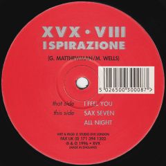 Xvx Records (Ispirazione) - Xvx Records (Ispirazione) - Volume 8 - XVX