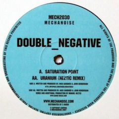 Double Negative - Double Negative - Saturation Point - Mechanoise 