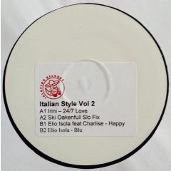 Various - Various - Italian Style Volume 2 - Illegal Beats