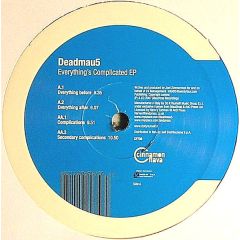Deadmau5 - Deadmau5 - Everything's Complicated EP - Cinnamon Flava