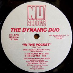 Dynamic Duo - Dynamic Duo - In The Pocket - Nu Groove Records