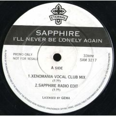 Sapphire - Sapphire - Never Be Lonely Again - WEA