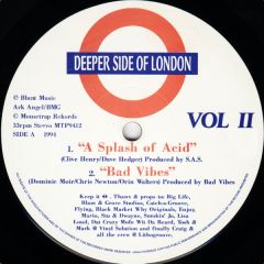 Various Artists - Deeper Side Of London Vol II - Mousetrap Records