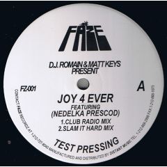 DJ Romain & Matt Keys - DJ Romain & Matt Keys - Joy 4 Ever - Faze