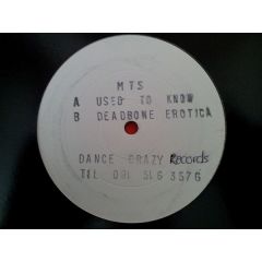 MTS  - MTS  - Used To Know - Dance Crazy